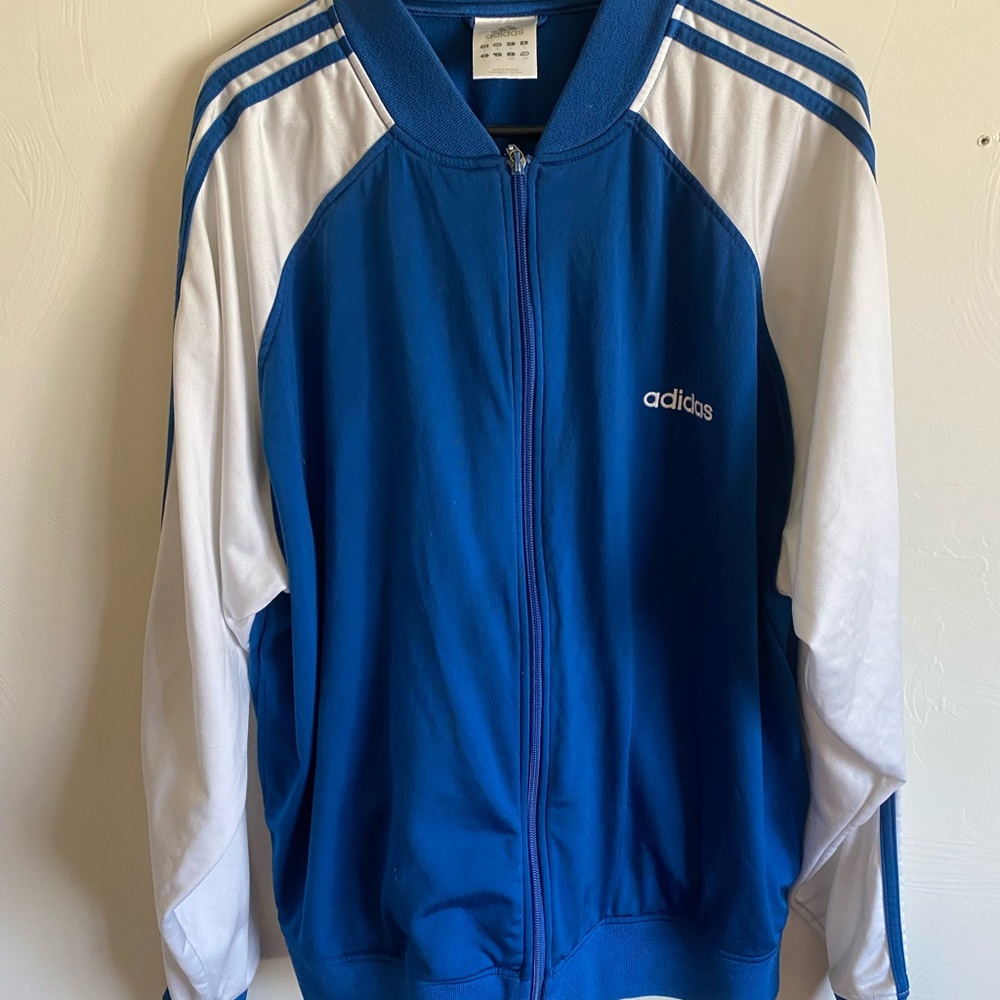 Men’s Adidas Original Zip up Jacket Large.